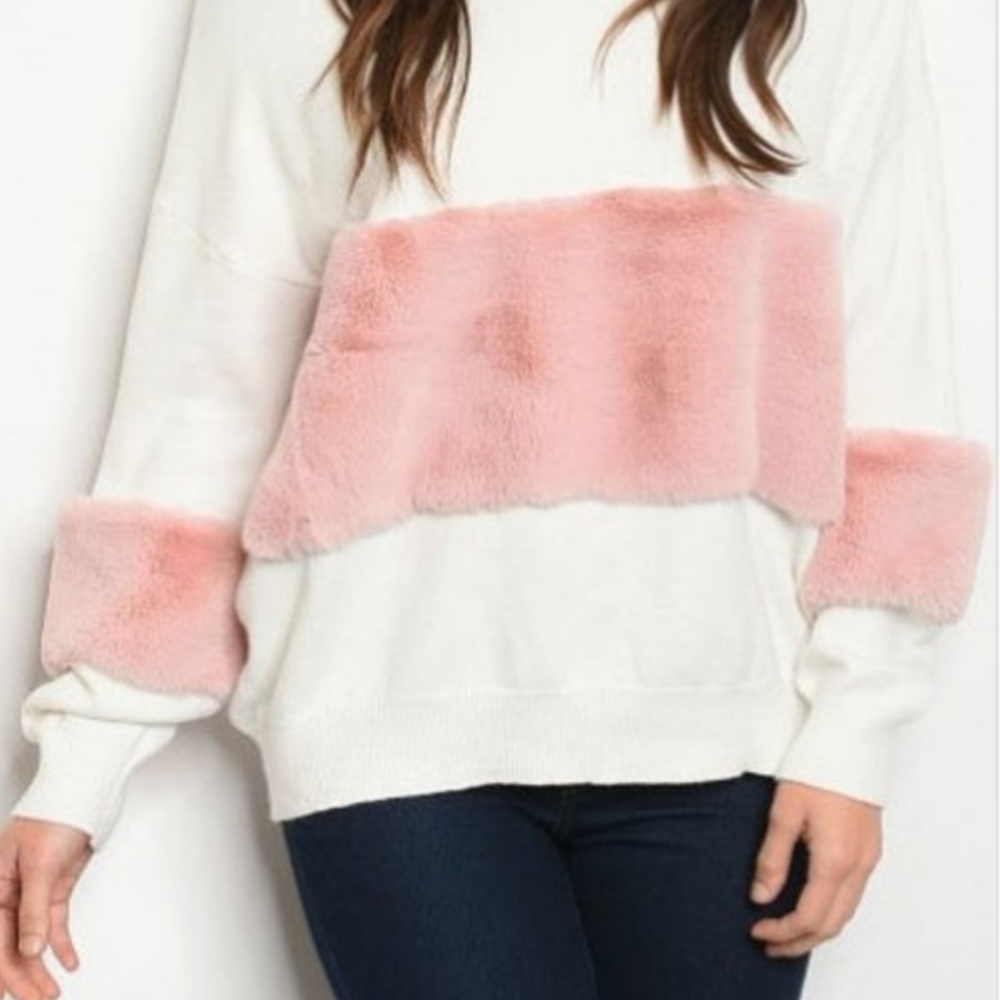 Furry sweater